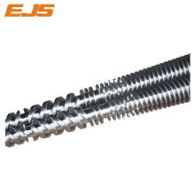 barril y el tornillo gemelo cónico bimetálicas extrusión 80 156